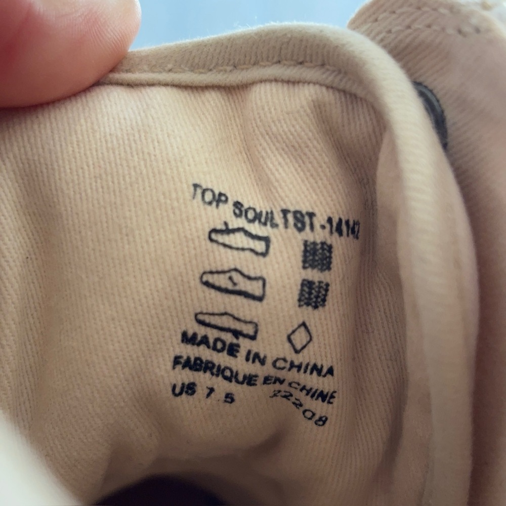 Taos Top Soul High-Top Sneakers - Picture 8 of 9